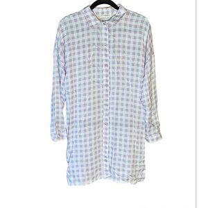 Live To Be Spoiled Pajama/Lounge Set - Lavender/White  Check. Medium